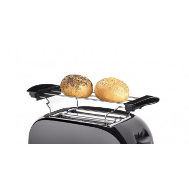 Tristar Toaster | BR-1025 | Number of slots 2 | Housing material Plastic | Black