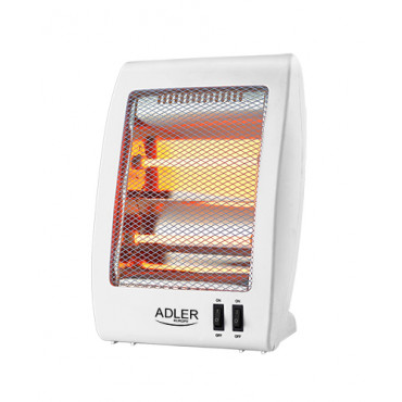 Adler Heater AD 7709 Halogen Heater 800 W Number of power levels 2 White