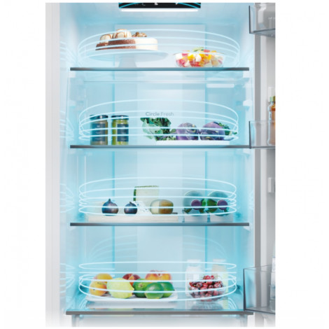 Candy Refrigerator | CNCQ2T518EW | Energy efficiency class E | Free standing | Combi | Height 182.5 cm | No Frost system | Fridg