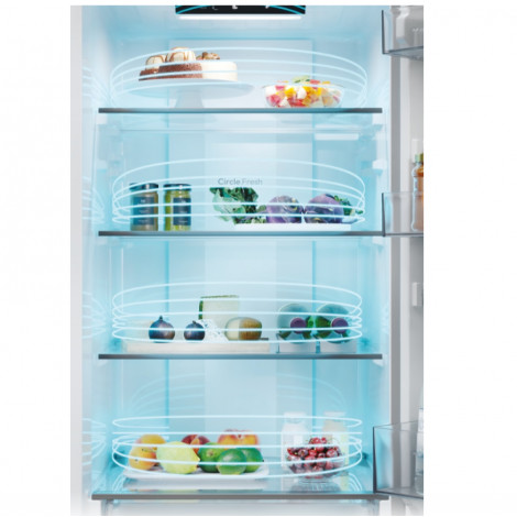 Candy Refrigerator | CNCQ2T518EB | Energy efficiency class E | Free standing | Combi | Height 182.5 cm | No Frost system | Fridg