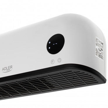 Adler AD 7751 LED Air Curtain Heater, White