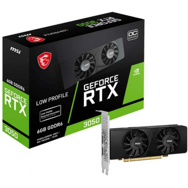 MSI GeForce RTX 3050 LP 6GB OC GDDR6