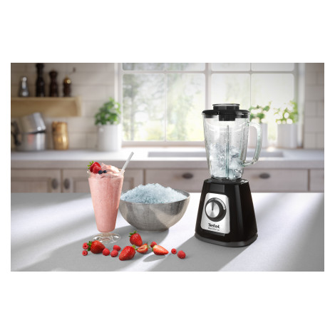 TEFAL | Blender | BlendForce 2 BL435831 | Tabletop | 800 W | Jar material Glass | Jar capacity 1.75 L | Ice crushing | Black