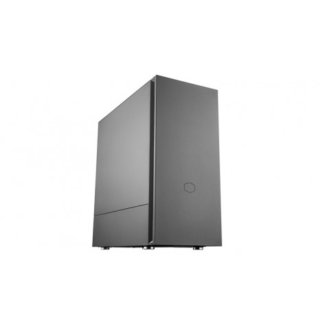 Cooler Master Silencio S600 with steel side panel Black Mini ITX, Micro ATX, ATX Power supply included No