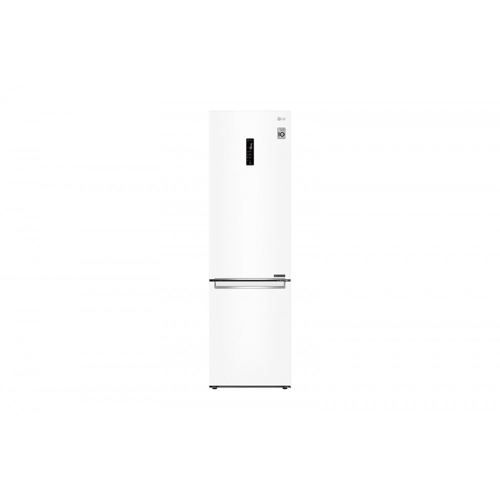 LG Refrigerator GBB72SWDMN Energy efficiency class E Free standing Combi Height 203 cm No Frost system Fridge net capacity 277 L