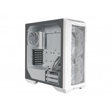 Cooler Master HAF 500 | White | Mid-Tower | Power supply included No | ATX