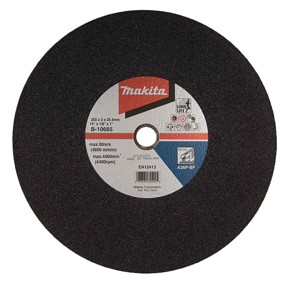 Makita | B-10665-5 Cutting disc for Metal 355x3x25, 4mm