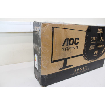 SALE OUT. AOC | Gaming Monitor | 27G4X | 27 " | IPS | 16:9 | 180 Hz | 1 ms | 1920 x 1080 pixels | 300 cd/m | HDMI ports quantity