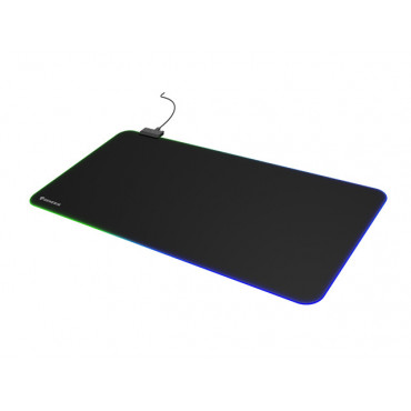 Mouse Pad | Boron 500 XXL RGB | Mouse pad | 400 x 800 x 4 mm | Black