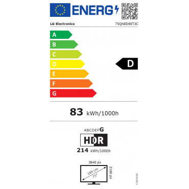 LG QNED85 4K TV | 75QNED85T3C | 75 | Smart TV | webOS24 | UHD