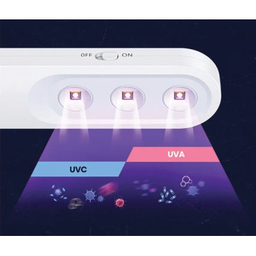 USAMS | Mini UV-C Disinfection Lamp | ZB159XDD01 | White