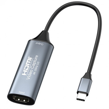 Vaizdo fiksavimo įrenginys HDMI 4K/30Hz į USB3.0 Type-C