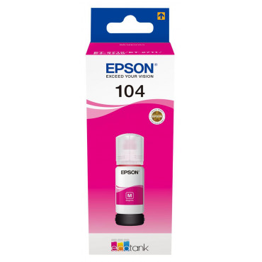 OEM rašalas Epson 104 C13T00P340 Purpurinė