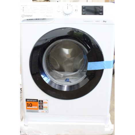 SALE OUT. | INDESIT Washing machine | MTWSE 61294 WK EE | Energy efficiency class C | Front loading | Washing capacity 6 kg | 11