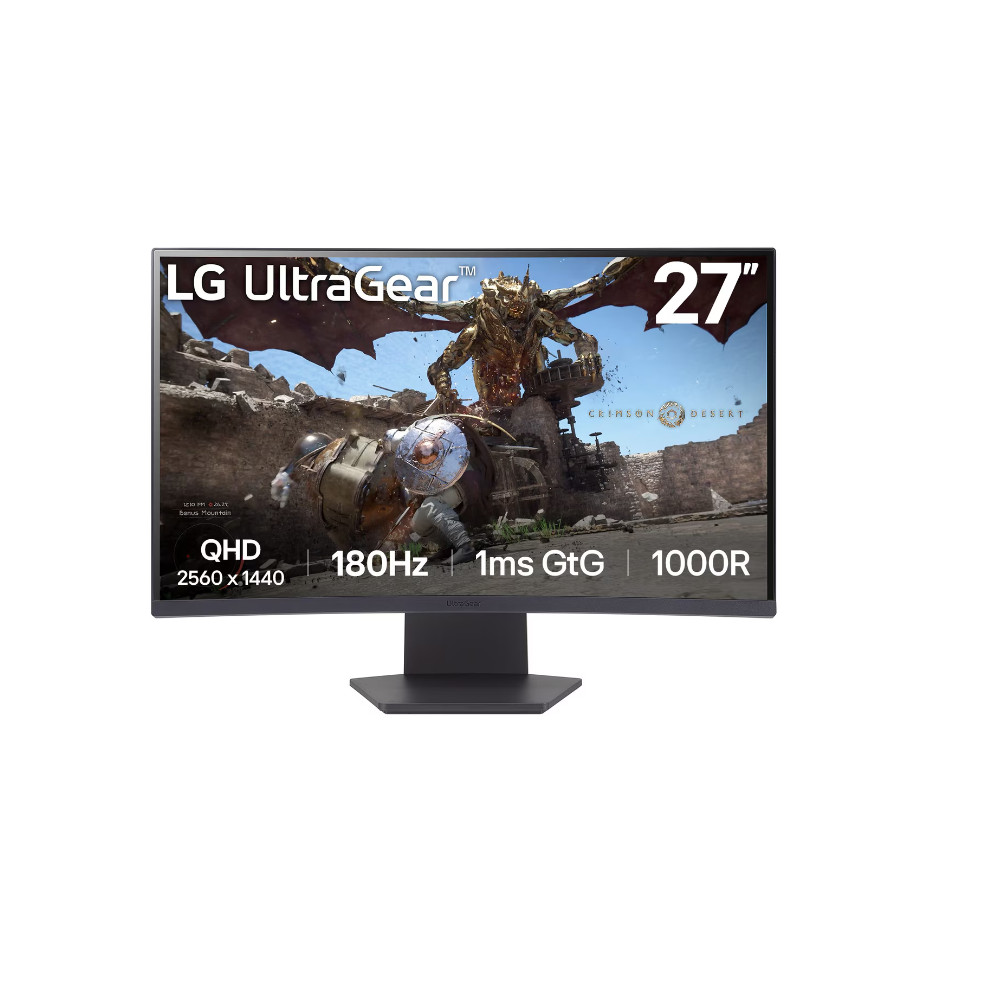 LG 27GS60QC-B | 27 " | VA | QHD | 16:9 | 180 Hz | 1 ms | 2560 x 1440 pixels | 300 cd/m | HDMI ports quantity 2