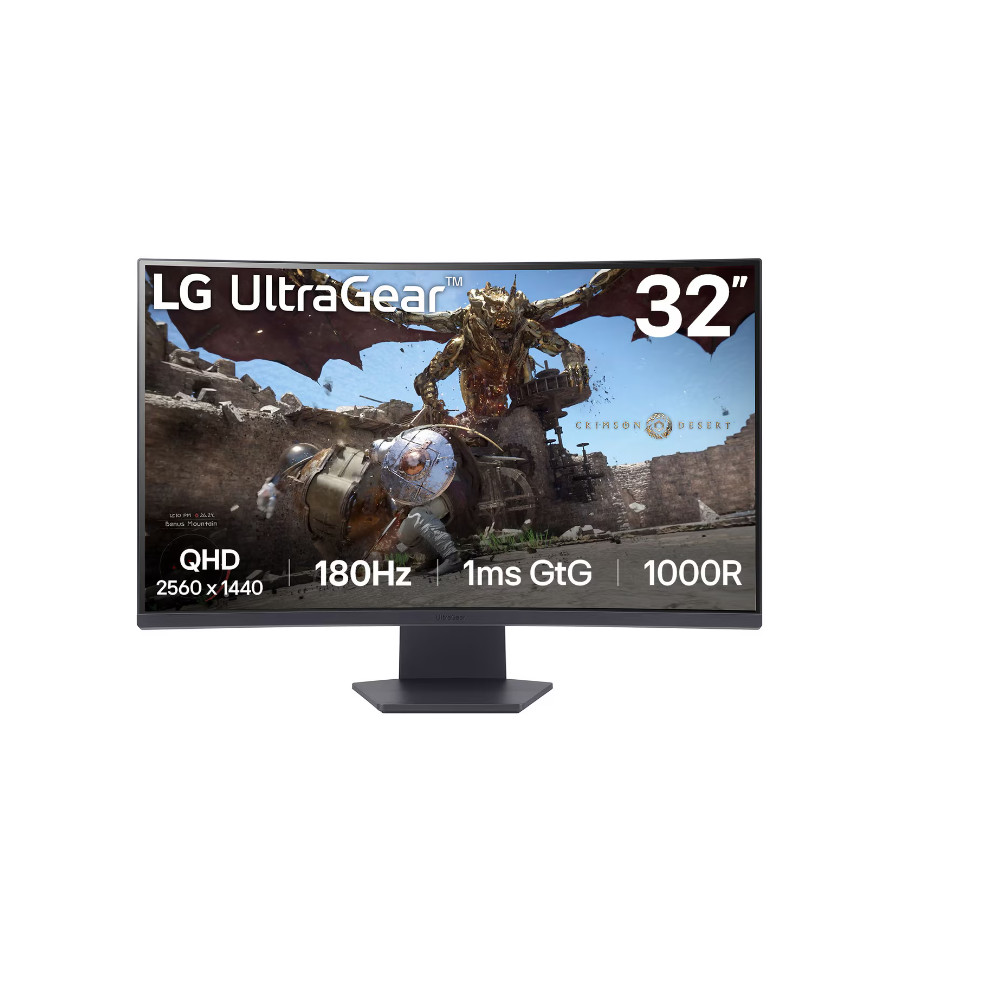 LG 32GS60QC-B | 32 " | VA | QHD | 16:9 | 180 Hz | 1 ms | 2560 x 1440 pixels | 300 cd/m | HDMI ports quantity 2