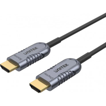 UNITEK C11030DGY Optic Cable HDMI 20m