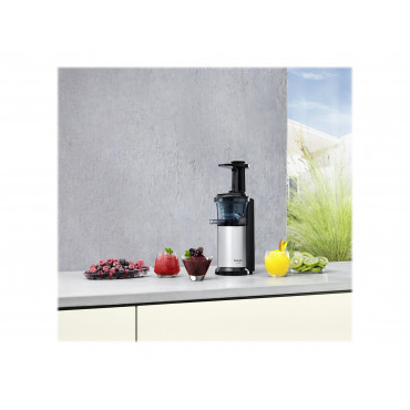 Panasonic | Slow Juicer | MJ-L500SXE | Type Centrifugal juicer | Silver | 150 W | Number of speeds 1 | 45 RPM