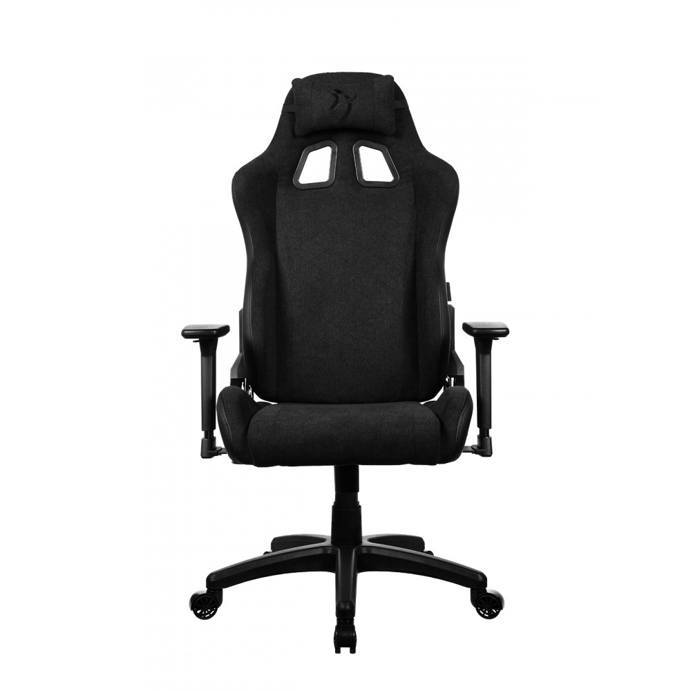 Arozzi Soft Fabric | Gaming Chair | Avanti SoftFabric | Pure Black