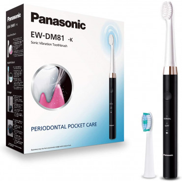 Panasonic | Electric Toothbrush | EW-DM81-K503 | Rechargeable | For adults | Number of brush heads included 2 | Number of teeth 