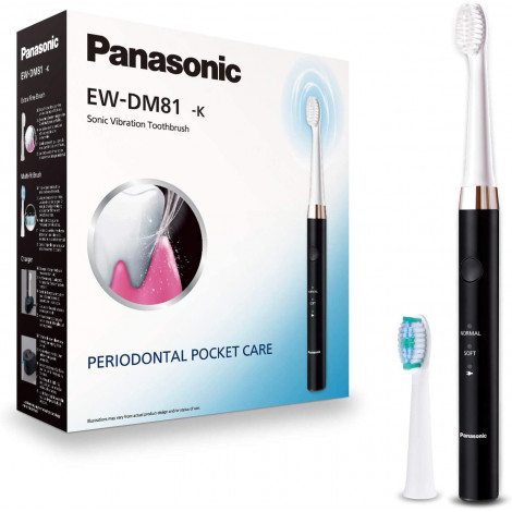 Panasonic | Electric Toothbrush | EW-DM81-K503 | Rechargeable | For adults | Number of brush heads included 2 | Number of teeth 