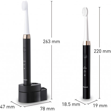 Panasonic | Electric Toothbrush | EW-DM81-K503 | Rechargeable | For adults | Number of brush heads included 2 | Number of teeth 