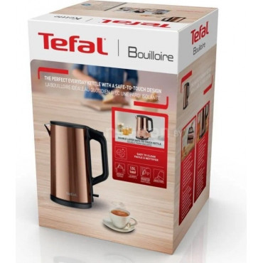 TEFAL | Kettle | KI583C10 | Electric | 2000 W | 1.5 L | Stainless Steel | 360 rotational base | Gold