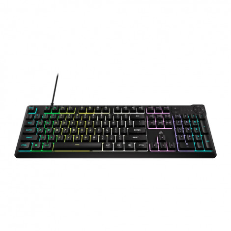 Keyboard | K55 CORE RGB | Gaming Keyboard | Wired | Nordic | Black | USB Type-A | Rubber Dome