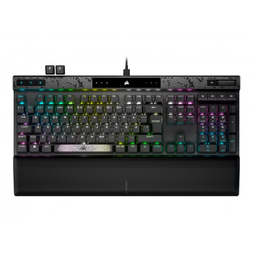 Keyboard | K70 MAX | Magnetic-Mechanical Gaming Keyboard | Wired | Nordic | Steel Grey | USB Type-A | CORSAIR MGX