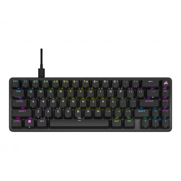 Keyboard | K65 PRO MINI RGB | Optical-Mechanical Gaming Keyboard | Wired | Nordic | Black | USB Type-A | CORSAIR OPX