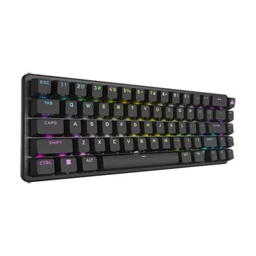 Keyboard | K65 PRO MINI RGB | Optical-Mechanical Gaming Keyboard | Wired | Nordic | Black | USB Type-A | CORSAIR OPX