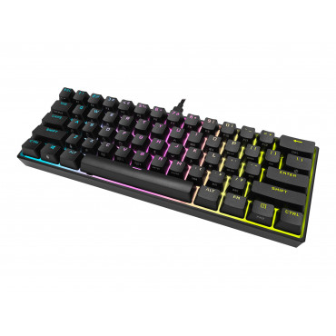 Keyboard | K65 MINI | Mechanical Gaming Keyboard | Wired | Nordic | Black | USB Type-A | CHERRY MX Red