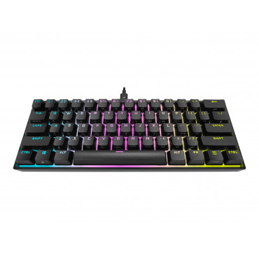 Keyboard | K65 MINI | Mechanical Gaming Keyboard | Wired | Nordic | Black | USB Type-A | CHERRY MX Red