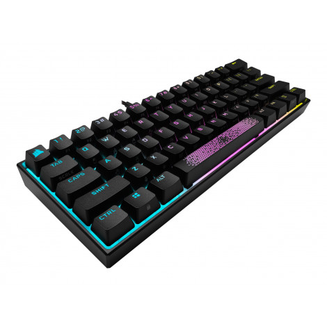 Keyboard | K65 MINI | Mechanical Gaming Keyboard | Wired | Nordic | Black | USB Type-A | CHERRY MX Red