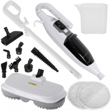 Adler Rotary Steam Mop | AD 7052 | Corded operating | Washing function | Power 1300 W | White