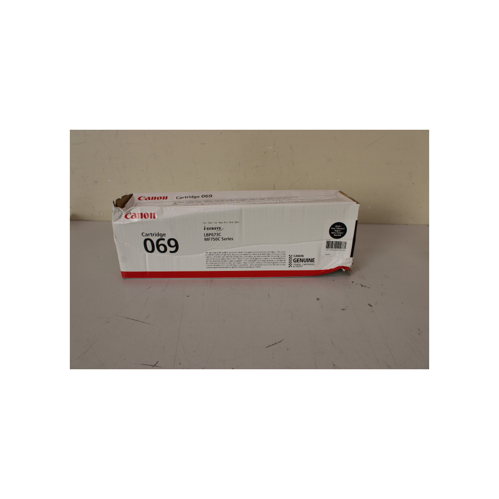 SALE OUT. CANON CRG 069 BK, DAMAGED PACKAGING | Canon Cartridge | 069 | Toner Cartridge | Black | DAMAGED PACKAGING