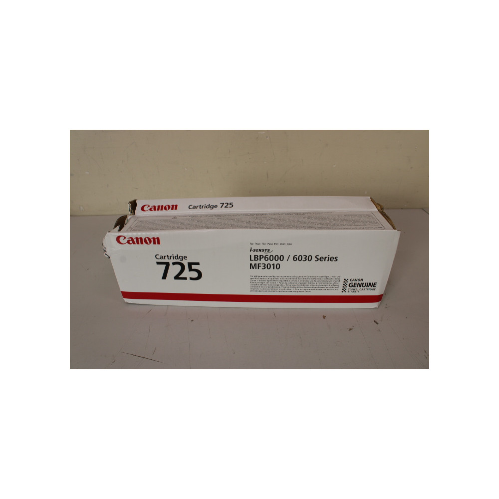 SALE OUT. Canon CRG-725, DAMAGED PACKAGING | Canon 725 | Toner Cartridge | Black | DAMAGED PACKAGING