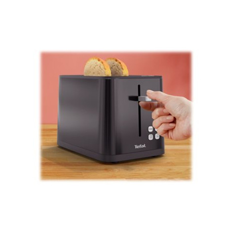 TEFAL Toaster | TT6408 | Power 850 W | Number of slots 2 | Housing material Plastic | Black