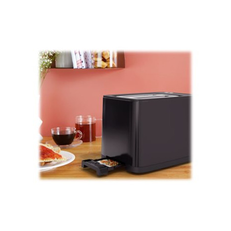 TEFAL Toaster | TT6408 | Power 850 W | Number of slots 2 | Housing material Plastic | Black