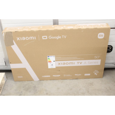 Xiaomi TV | A 2025 | 50 | Smart TV | Google TV | 4K UHD | Black | DAMAGED PACKAGING