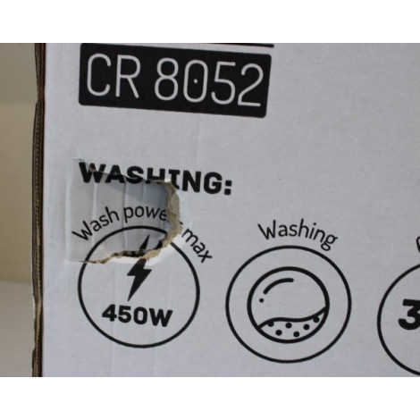 SALE OUT. Camry CR 8052 Mini washing machine with spinning function, Washing capacity up to 3kg, Spinning capacity up to 1kg, Wh