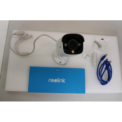 SALE OUT. Reolink P330 Smart 4K Ultra HD PoE Security IP Camera with Person/Vehicle Detection, IP66 Waterproof, White UNPACKED ,