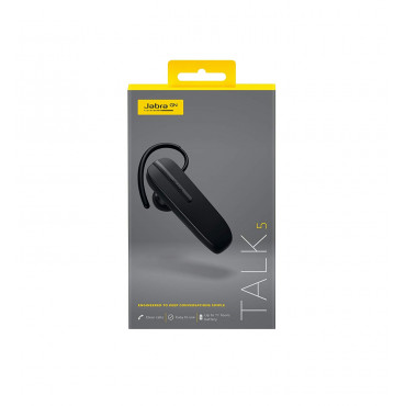 Talk 5 | In-ear/Ear-hook | Hands free device | 9.7 g | Black | 54.3 cm | 25.5 cm | Volume control | 16.3 cm