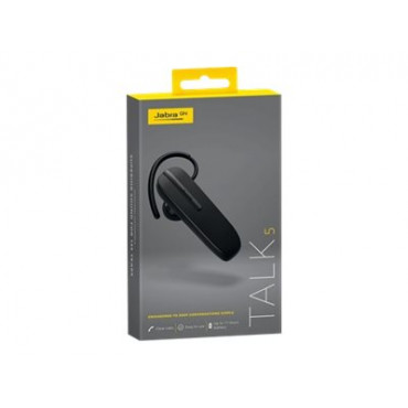 Talk 5 | In-ear/Ear-hook | Hands free device | 9.7 g | Black | 54.3 cm | 25.5 cm | Volume control | 16.3 cm