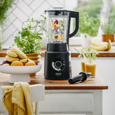 Camry | Blender | CR 4089 | Tabletop | 2000 W | Jar material Glass | Jar capacity 1.7 L | Ice crushing | Black