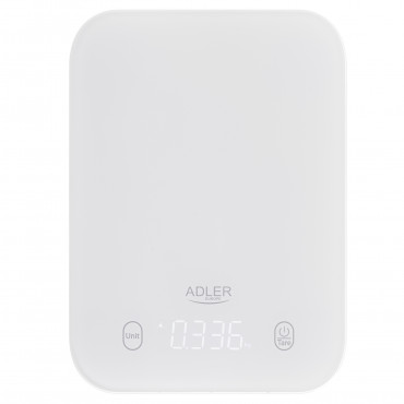 Adler Kitchen Scale | AD 3181w | Graduation 1 g | Display type LED | White