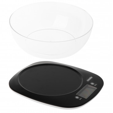 Adler Kitchen Scale with a bowl | MS 3179b | Graduation 1 g | Display type LCD | Black