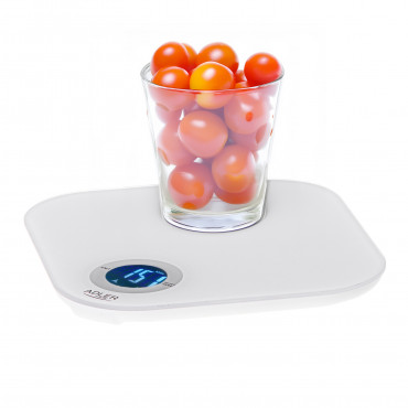 Adler Kitchen scale | AD 3180 | Graduation 1 g | Display type LCD | White