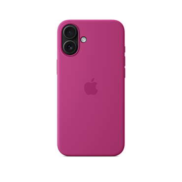 Apple iPhone 16 Plus Silicone Case with MagSafe - Fuchsia