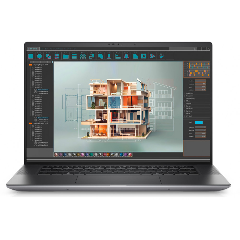 Dell Mobile Precision Workstation 5690 | 16 " | IPS | FHD+ | 1920 x 1200 pixels | Intel Core Ultra 7 | 155H | 32 GB | LPDDR5x | 